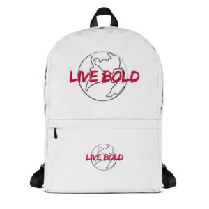 Backpack "LIVE BOLD"