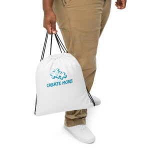 Create More -Drawstring bag