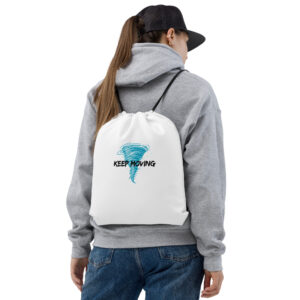 Keep Moving –Drawstring bag