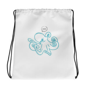 Drawstring bag "Octopus Wave"
