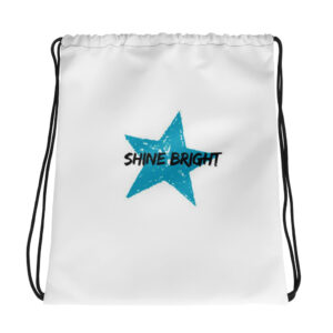 Drawstring bag "SHINE BRIGHT"