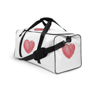 Duffle bag "Love Sketch"