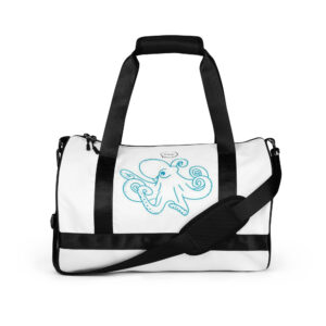 All-over print gym bag "Octopus Wave"