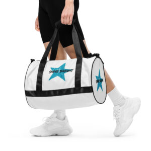 All-over print gym bag "SHINE BRIGHT"