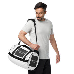 All-over print gym bag "YOUR STYLE, YOUR BACKPACK"