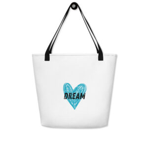 Large Tote Bag - Dream Heart