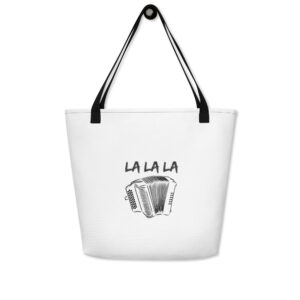 Large Tote Bag - La La La