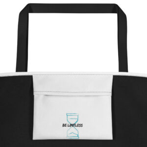 All-Over Print Large Tote Bag "BE LIMITLESS"