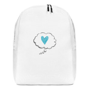 Minimalist Backpack - Heart Cloud