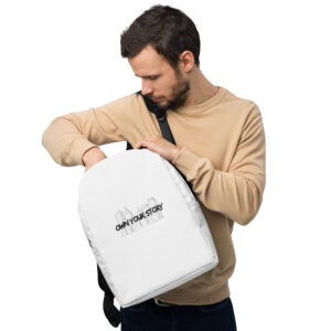 Minimalist Backpack "OWN YOUR STORY"