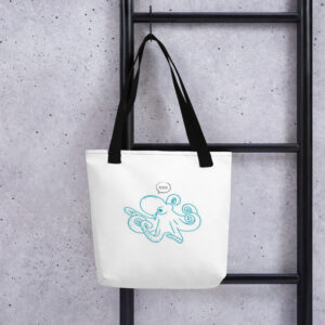 Tote bag "Octopus Wave"