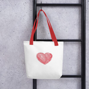 Tote bag "Love Sketch"