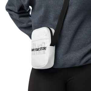 Utility crossbody bag "OWN YOUR STORY"