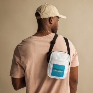 Utility crossbody bag "NOT JUST A BAG, A STATEMENT"