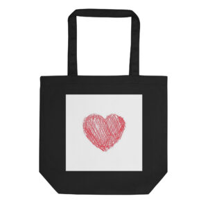 Eco Tote Bag "Love Sketch"