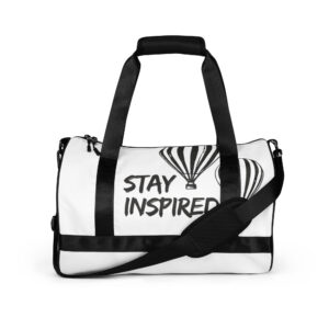 All-over print gym bag