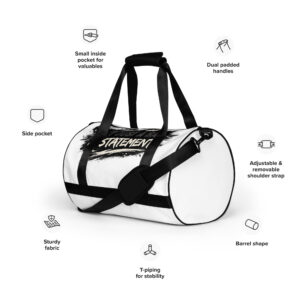 All-over print gym bag