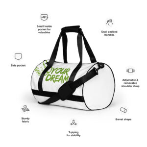 All-over print gym bag