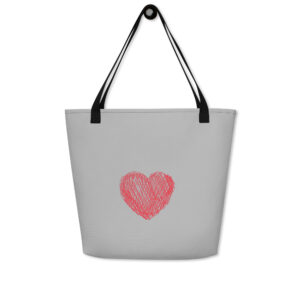 All-Over Print Large Tote Bag