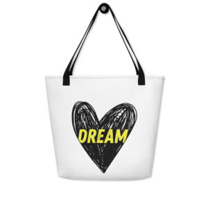 All-Over Print Large Tote Bag