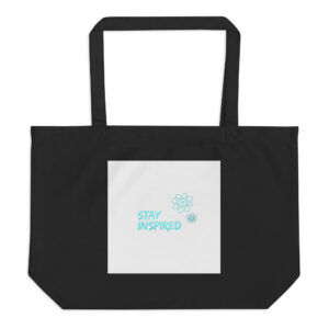 Large organic tote bag