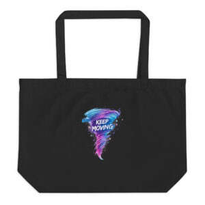 Large organic tote bag