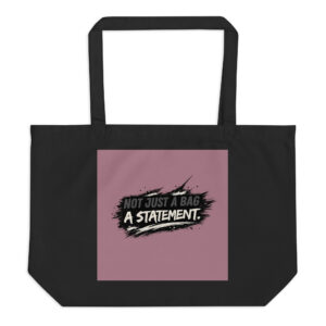 Large organic tote bag