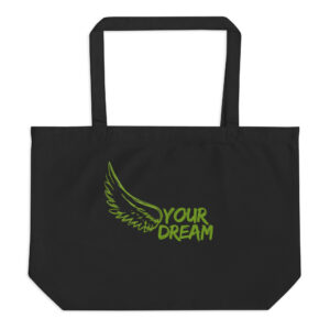 Large organic tote bag